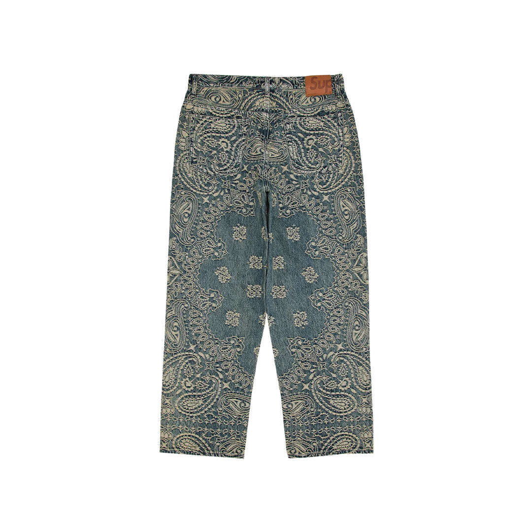 Supreme Bandana Jacquard Baggy Jean