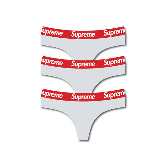 3-pack Supreme thongs