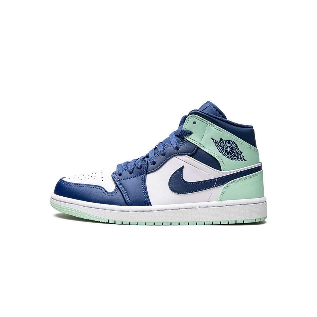 Jordan 1 Mid Mystic Navy Mint Foam