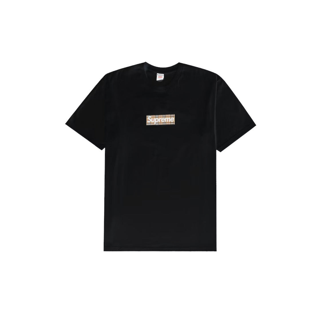 Supreme x Burberry Box Logo Tee