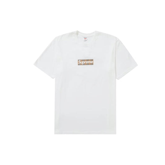 Supreme x Burberry Box Logo Tee